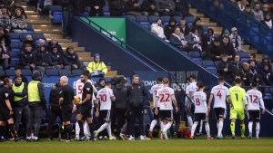 Bolton-Cheltenham abandoned after fan suffers suspected cardiac arrest