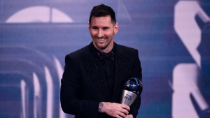 Messi thanks Argentina team-mates after landing Best FIFA Men&#039;s Player award