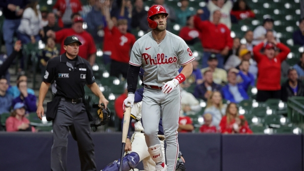 Nola hit hard as Phillies fall to Marlins ahead of All-Star breakj