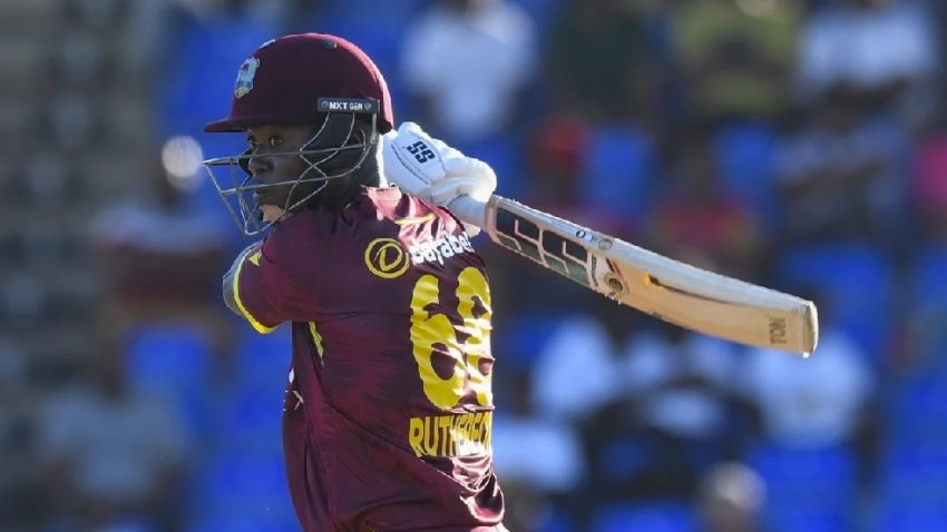 Sherfane Rutherford’s maiden ODI century leads West Indies to record chase against Bangladesh