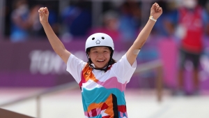 Tokyo Olympics: &#039;Delighted&#039; skateboarder Nishiya becomes second-youngest gold medallist