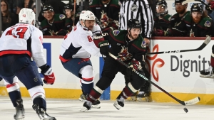Coyotes rout Capitals for historic win