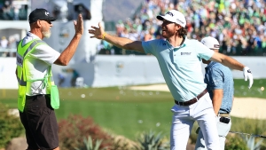 Ryder &#039;still coming down off the adrenaline&#039; after raucous rare hole in one