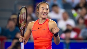 Zheng sets up Sabalenka meeting after reaching first WTA 1000 final in Wuhan