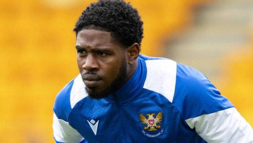 New beginning: T&T’s Andre Raymond at home with St Johnstone after jail-time disrupted opportunity with SC Braga