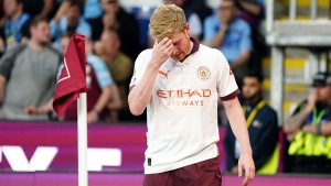 Kevin De Bruyne faces ‘a few weeks out’ after suffering another hamstring injury