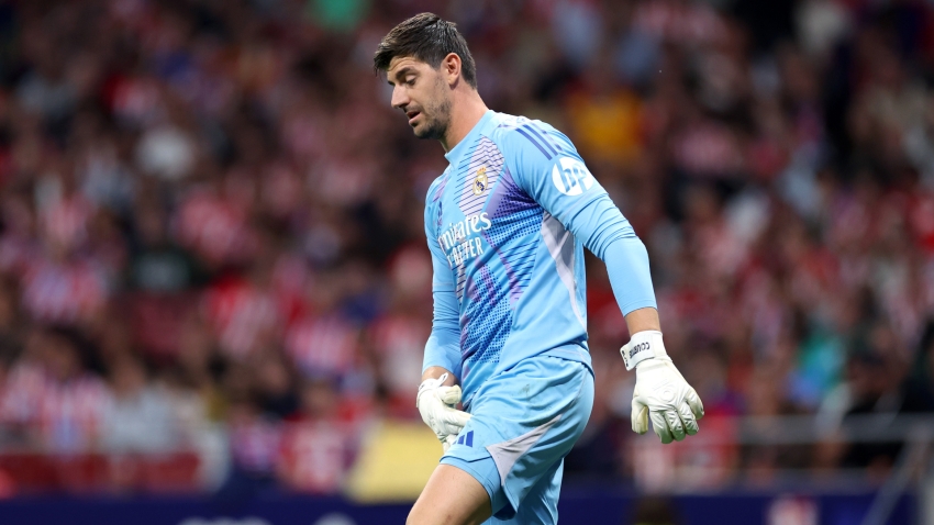 Real Madrid's Courtois suffers adductor injury in derby draw