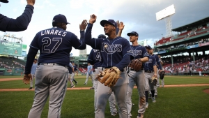 Rays top Red Sox in wild clash, Dodgers&#039; Scherzer boosts Cy Young chances with 13 strikeouts