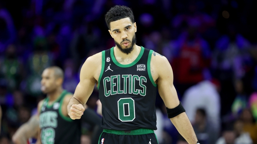 Tatum leads balanced Celtics over 76ers, Booker pours in 47 in Suns’ victory