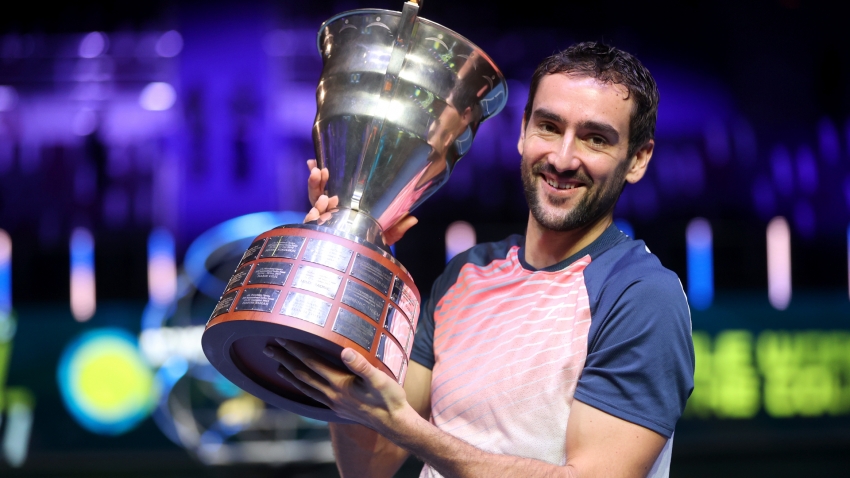 Cilic rallies to win 20th Tour-level title in St Petersburg