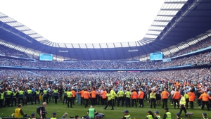 Man City fined by FA for pitch invasion after sealing Premier League title