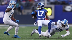 Giants rookie wide receiver Robinson to miss rest of the season with torn ACL
