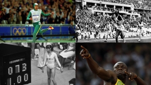 Tokyo Games 100 days to go: Lightning Bolt in Beijing and Freeman&#039;s spacesuit - 10 of the greatest moments in Olympics history
