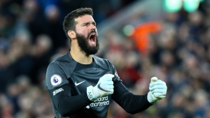 Alisson credits Liverpool &#039;sticking together&#039; after penalty save hands Reds win against West Ham