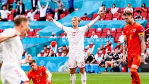 Wales 0-4 Denmark: Dolberg at the double as Danes run riot in Amsterdam