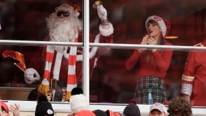 Chiefs beaten by Raiders as Taylor Swift watches Christmas Day clash