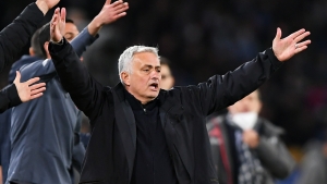 Mourinho hits out at officials after Roma draw with Napoli