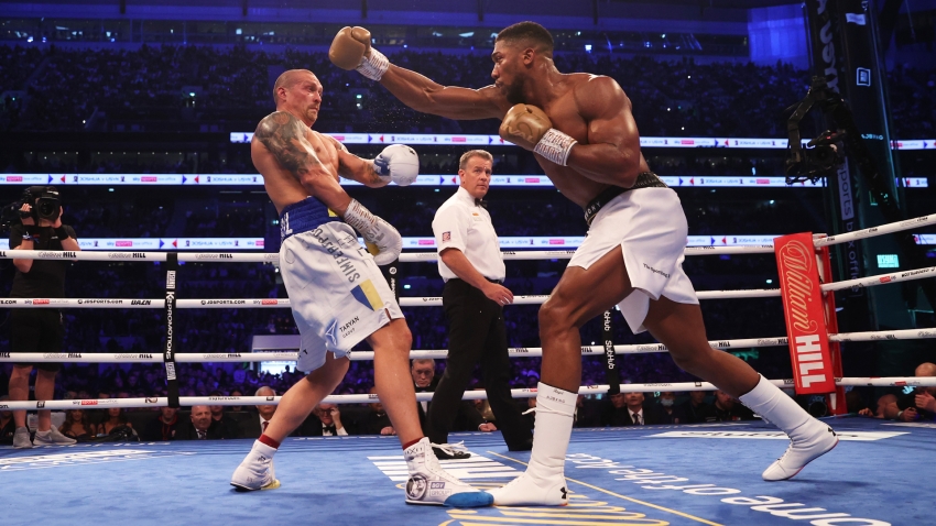 Footwork, body shots and length: Anthony Joshua's route to victory in Oleksandr Usyk rematch