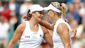 Wimbledon: Barty &#039;incredibly proud&#039; as she sinks Kerber to reach women&#039;s final