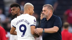 Ange Postecoglou says Tottenham will give support to troubled Richarlison