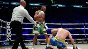 Chris Eubank Jr avenges January defeat with dominant stoppage of Liam Smith
