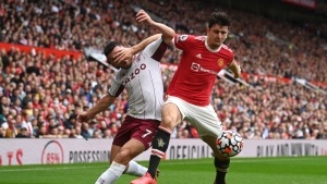 Man Utd captain Maguire follows Shaw off with injury against Villa