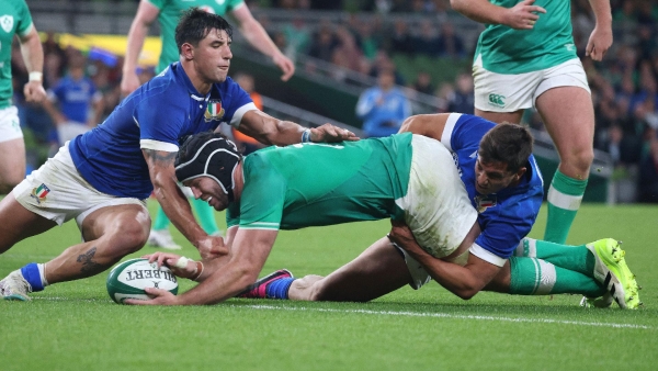 Caelan Doris stars for Ireland but injury concerns overshadow win over Italy