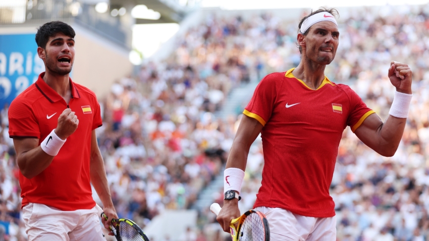 Alcaraz and Nadal survive scare to reach Olympics doubles quarter-finals