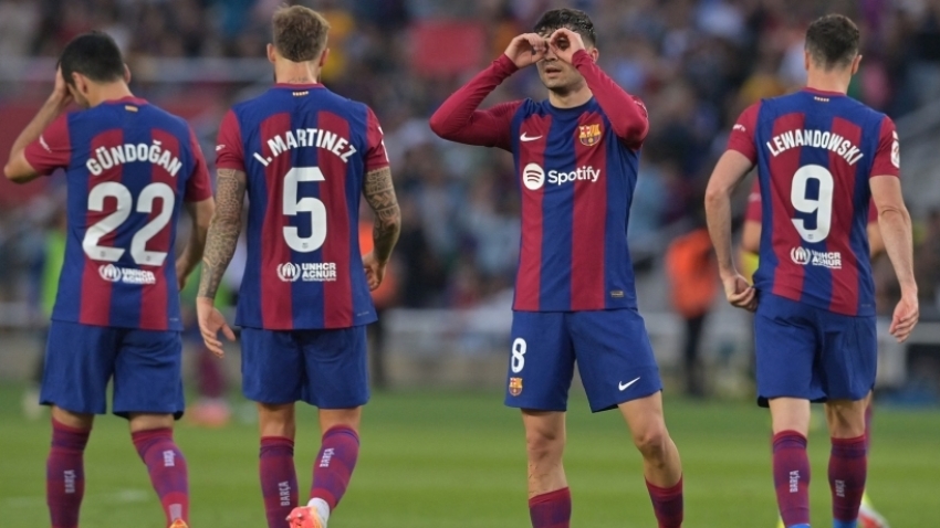 Barcelona 3-0 Rayo Vallecano: Lewandowski and Pedri on target as Blaugrana seal second place
