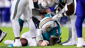 Dolphins team-mate Jackson &#039;crushed&#039; as Tagovailoa suffers another concussion