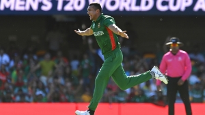 T20 World Cup: Bangladesh hold on for thrilling victory over Zimbabwe after final-ball confusion