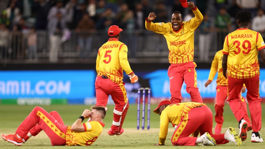 T20 World Cup: Pakistan stunned again as Zimbabwe secure one-run victory