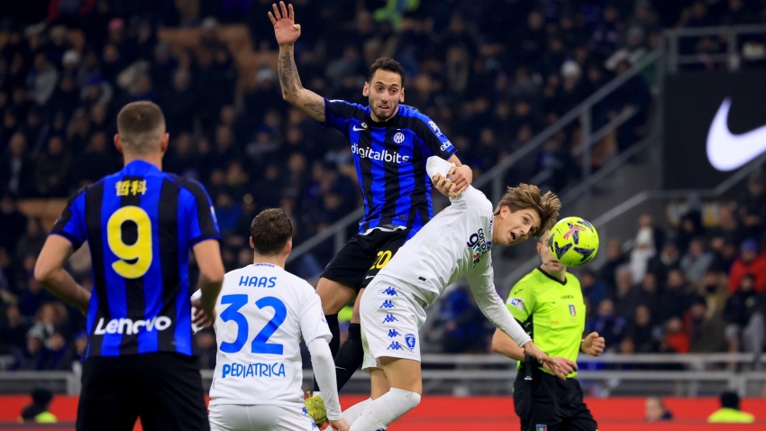 Inter keen to quickly forget Empoli defeat and still not giving up on Scudetto