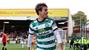 Matt O’Riley sparks mad scenes at Motherwell with last-gasp winner for Celtic
