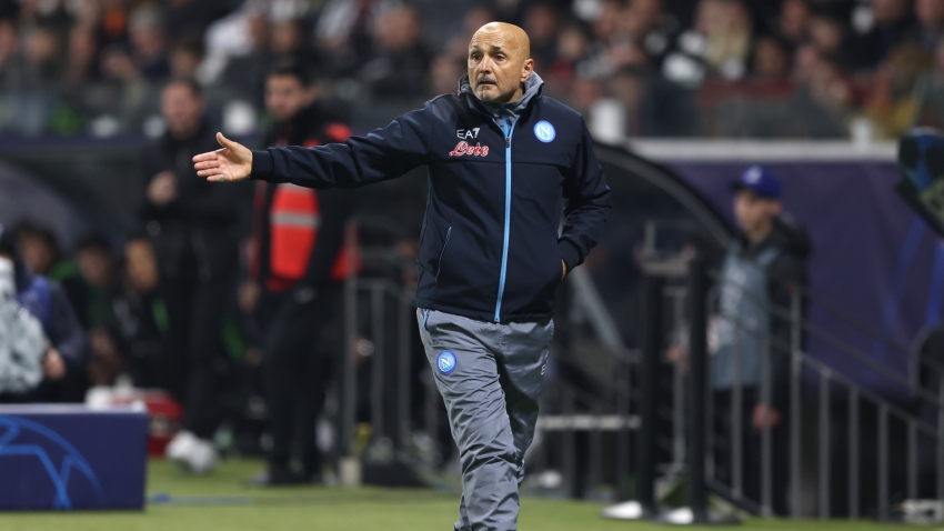 Spalletti warns Napoli cannot rest on first-leg triumph over Eintracht Frankfurt