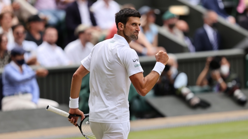 Wimbledon: Djokovic matches Federer and Nadal by beating Berrettini to take 20th slam