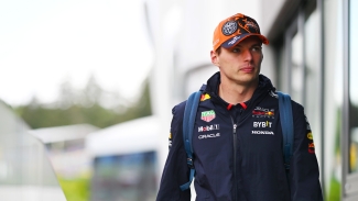 Verstappen sees 10-place grid penalty confirmed, leads first practice in Belgium