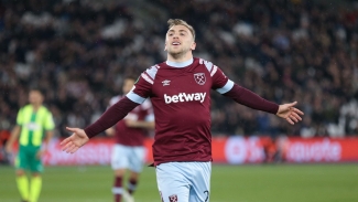 Bowen puts England disappointment aside to become West Ham&#039;s record European scorer