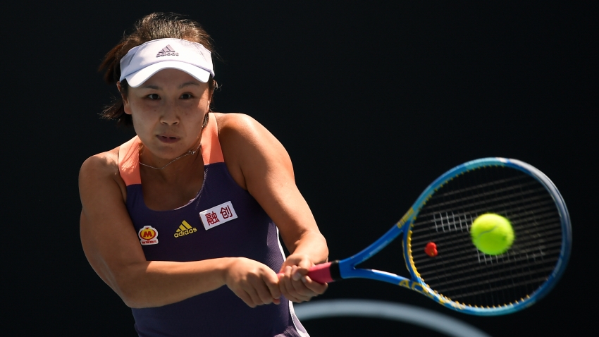 WTA suspends tournaments in China amid concerns over Peng Shuai