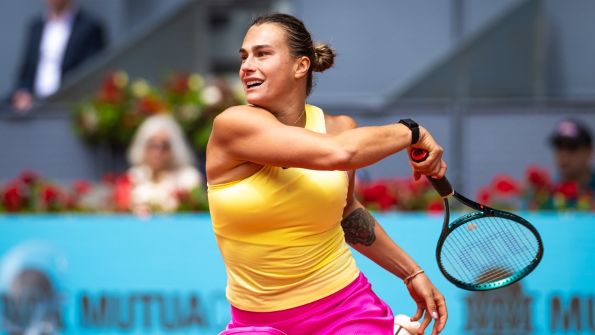 Reigning champion Sabalenka pushed by Linette at Madrid Open