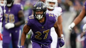 More knee injury misery for Dobbins as Ravens RB sidelined again