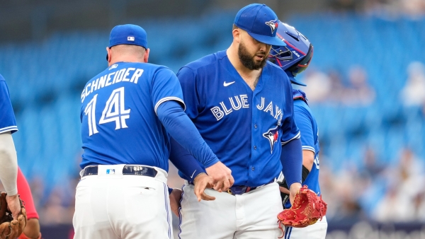 Blue Jays send struggling RHP Alek Manoah to minors for the second time  this season