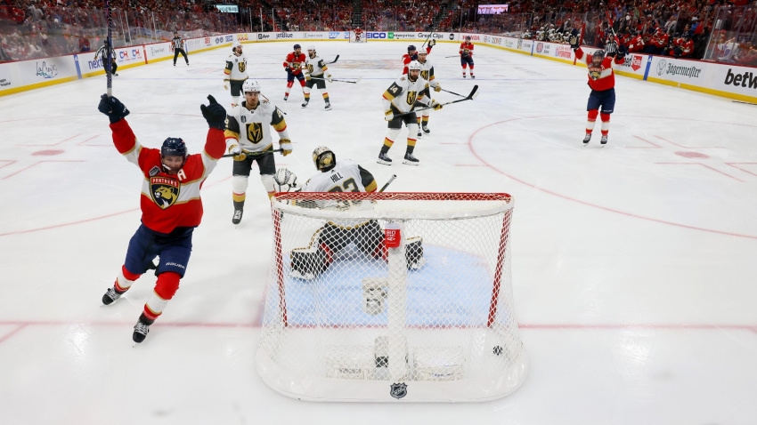Panthers rally for overtime win, trail Golden Knights 2-1 in Stanley Cup Final