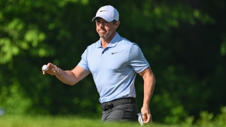 US Open: McIlroy in &#039;great position&#039; in congested leaderboard with Woods to miss cut