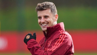 Man Utd’s Mason Mount back in training after four months out with calf issue