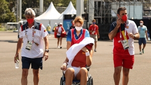 Tokyo Olympics: Badosa taken from court on a wheelchair as temperatures soar