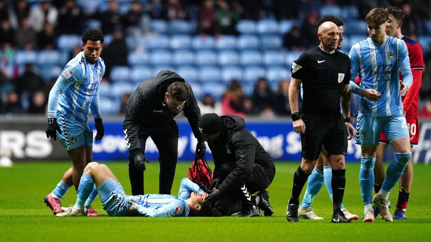 Coventry’s Tatsuhiro Sakamoto suffers ‘terrible’ injury in Preston defeat