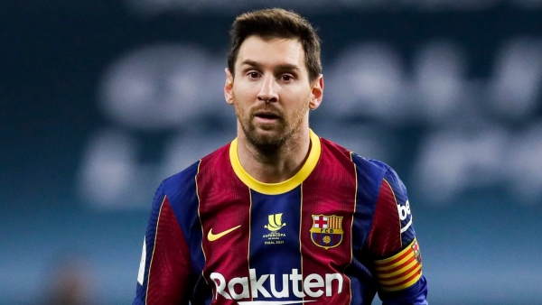 Goaldball - Lionel Messi rocking Barcelona's new jersey