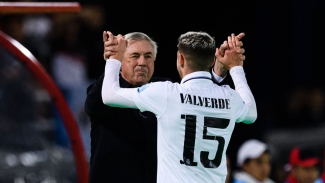 Ancelotti glad he does not have to retire after Valverde hits 10th goal of season
