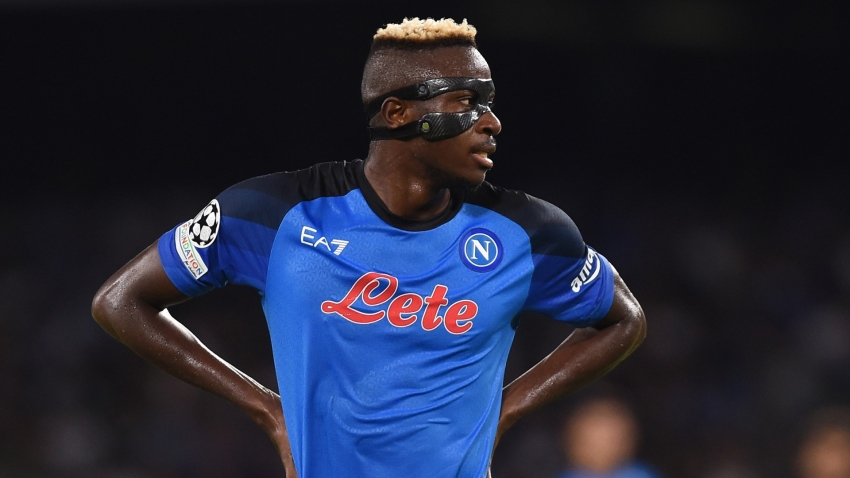 Napoli hopeful Osimhen will face Milan but striker has &#039;no chance&#039; for Lecce trip
